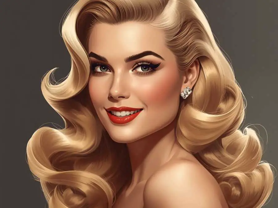 hollywood-glam-waves-engagement-hairstyles
