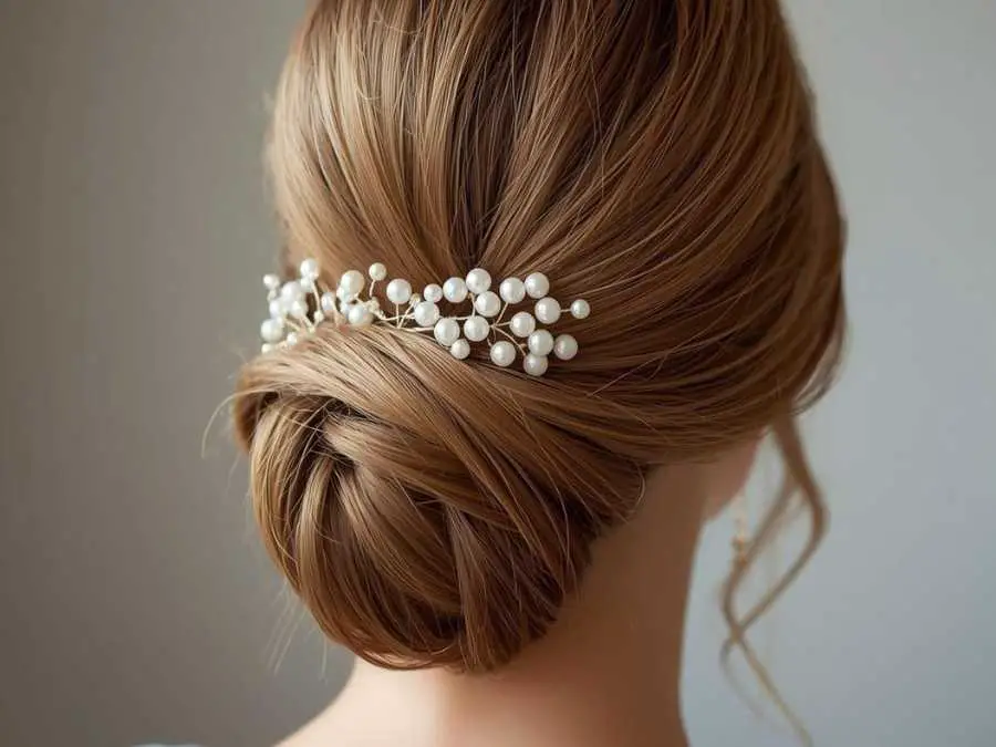low-chignon-bun