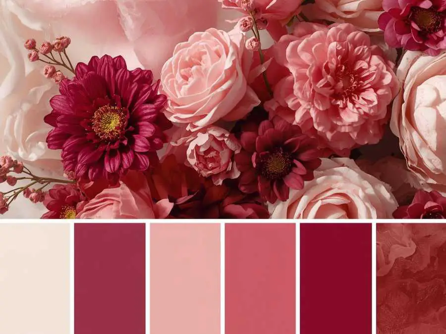 respberry-and-champagne-wedding-color-schames