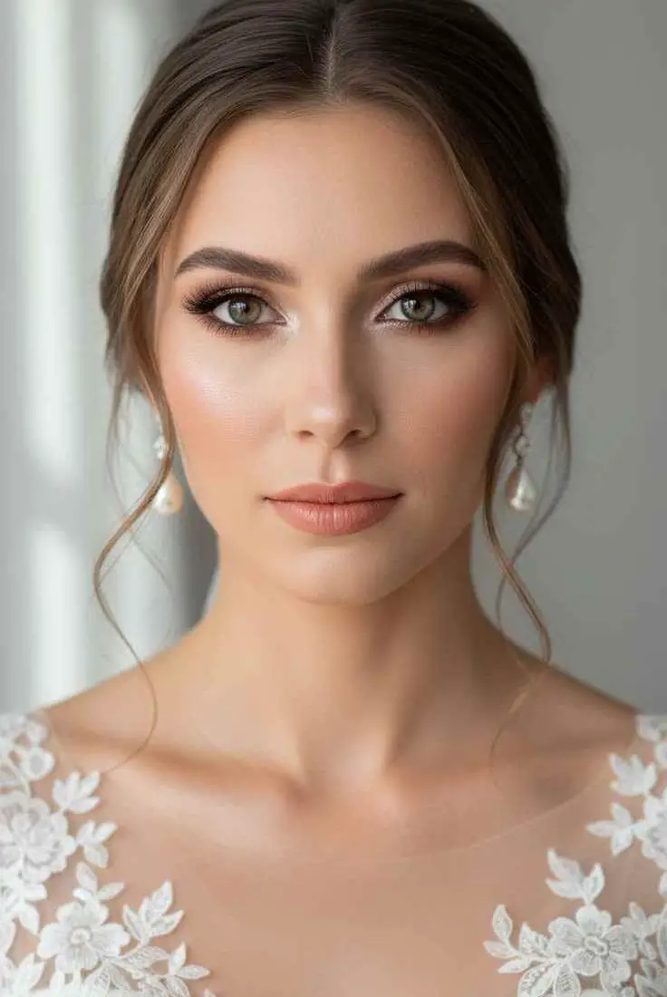 romantic-soft-glam-wedding-makeup-ideas