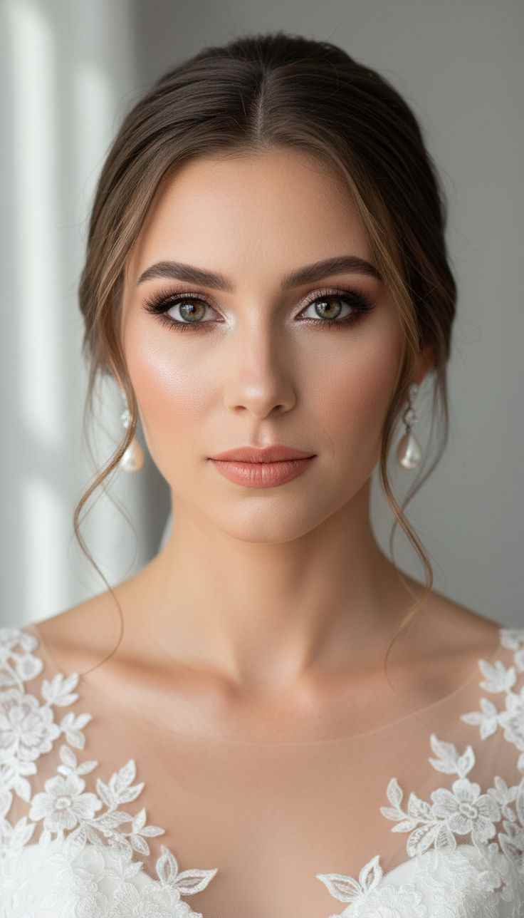 romantic-soft-glam-wedding-makeup-ideas