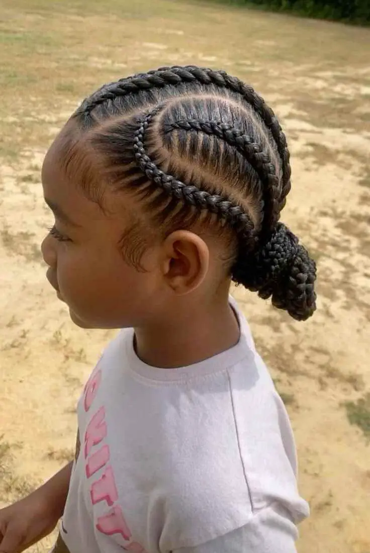 25 Kids Cornrow Hairstyles For School