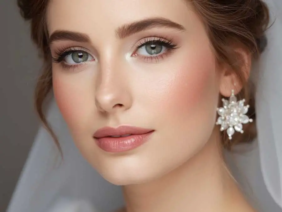 Soft-Pink-Elegance-wedding-makeup-ideas