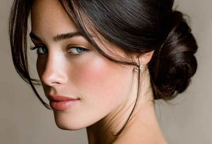 21 elegant bridal bun hairstyle