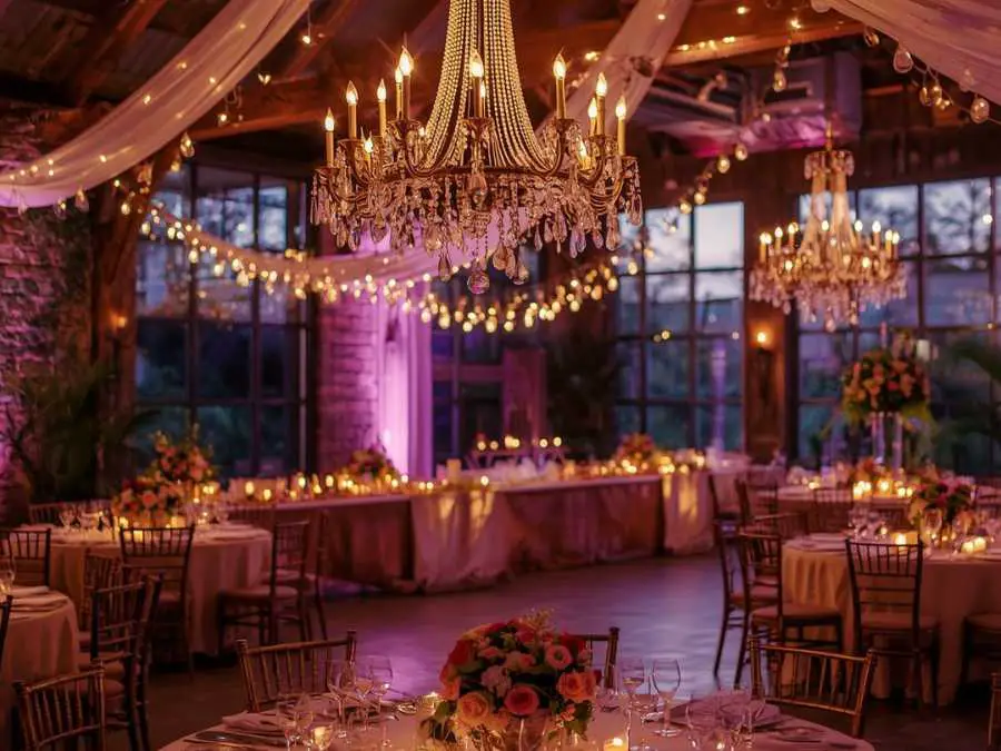Statement-Lighting-wedding-reception-ideas
