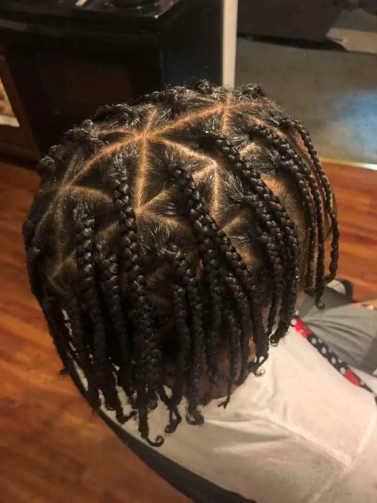 triangle-part-cornrows