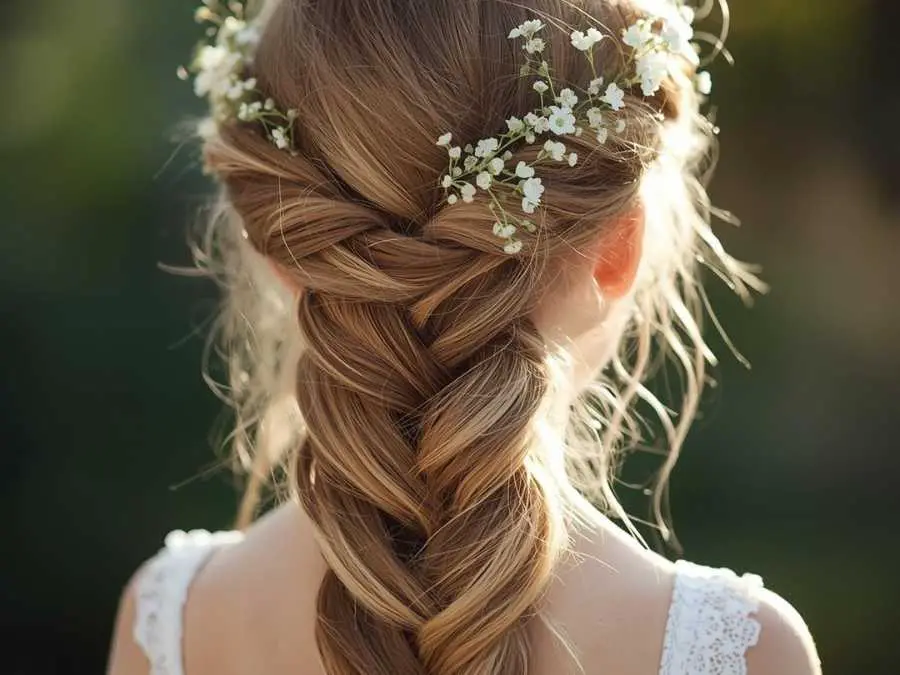 waterfall-braid-flowers-girls-hairstyles
