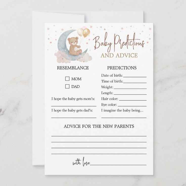 baby-predictions-and-adice-cardsbaby-shower-activties