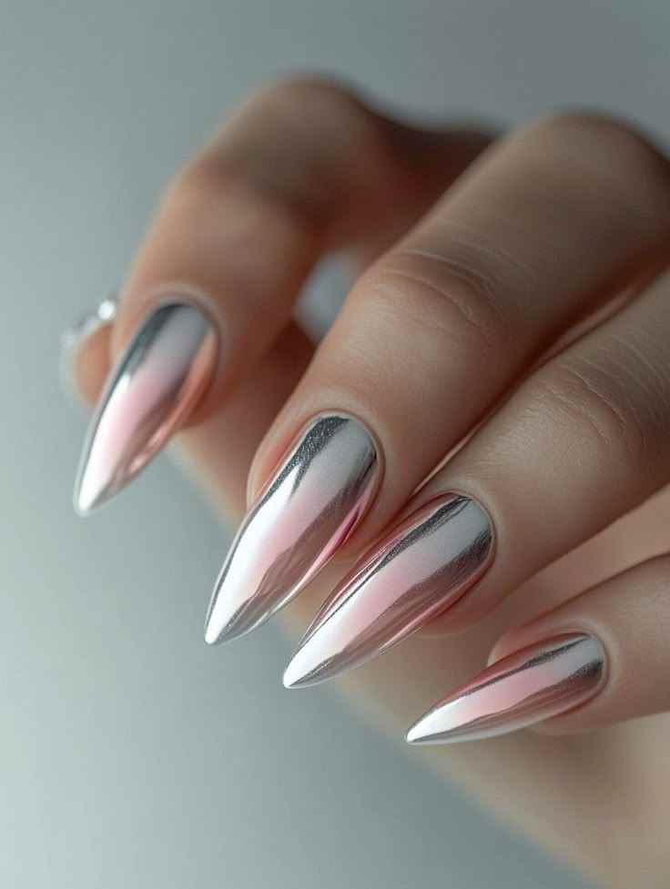 chrome-ombre-nails-chrome-nails-designs