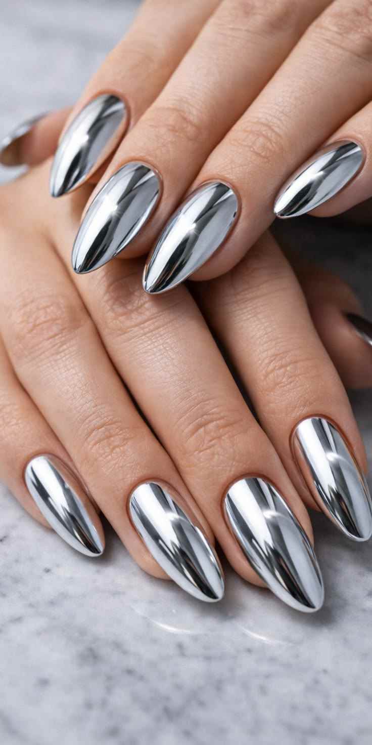 classic-silver-chrome-nails-chrome-nails-designs
