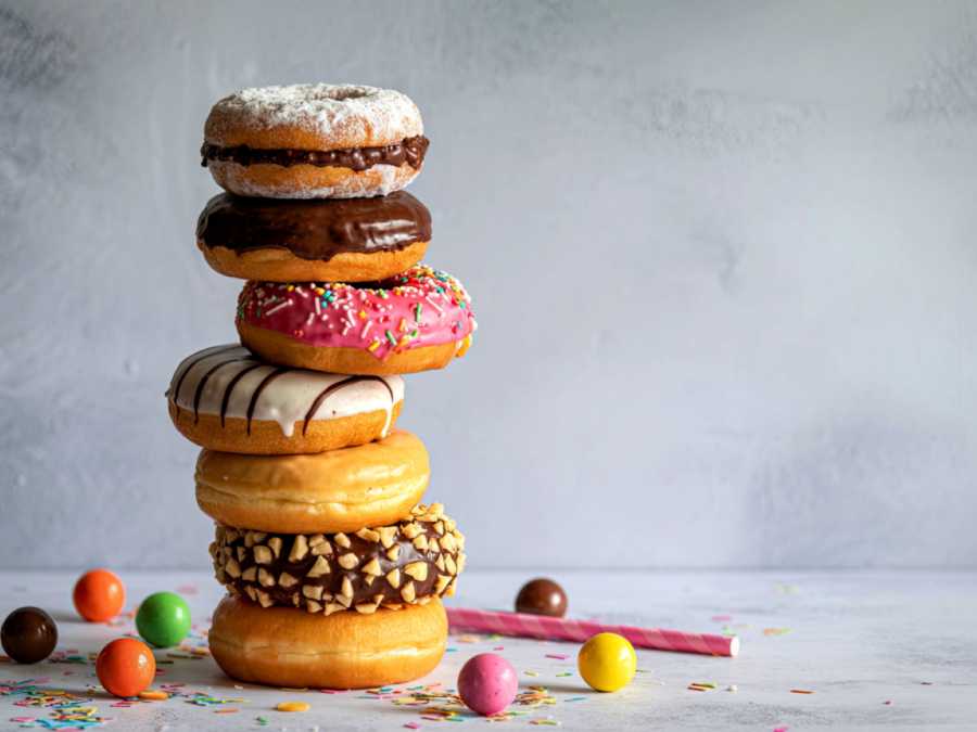 donut-tower
