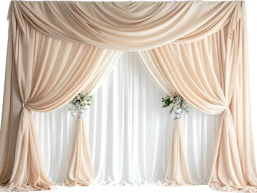 fabric-draped-backdrops-birthday-decoration-ideas