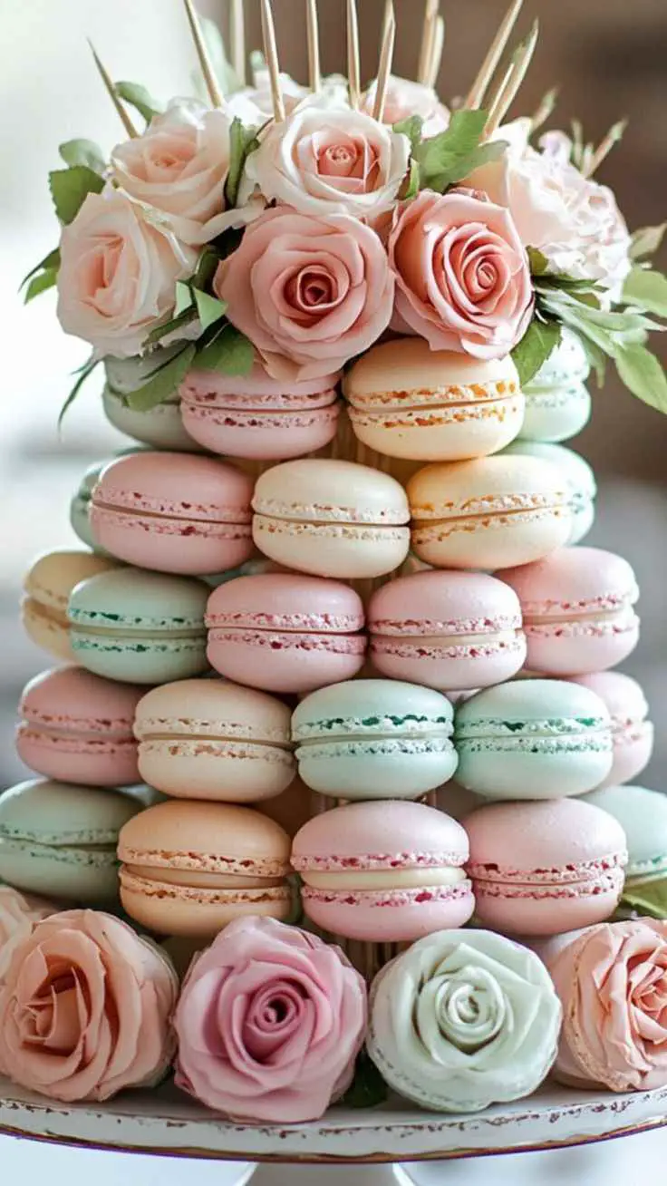 macaron-tower