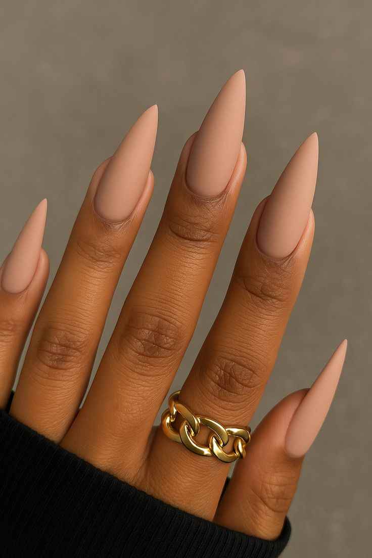 matte-nude-nail-cute-nail-for-formal-event