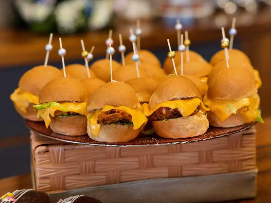 mini burgers