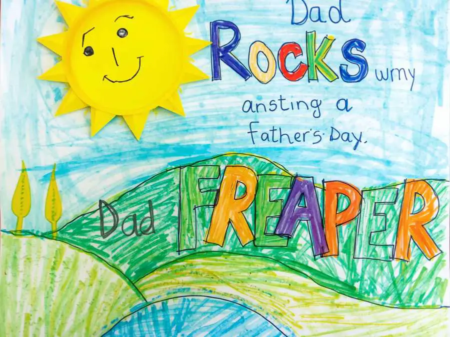 my-dad-rocks-paper-craft