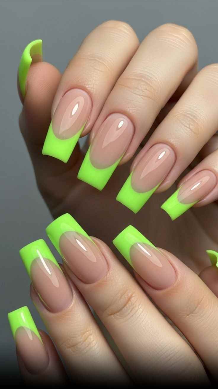 neon-french-tips
