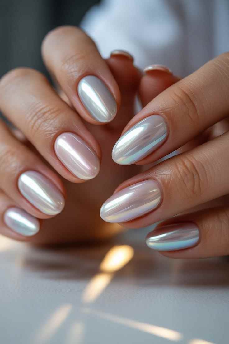 Pearl-Chrome-Nails-chrome-nail-design
