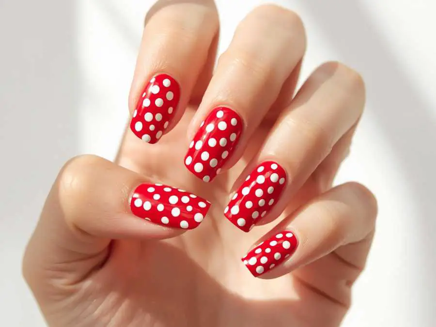 red-polka-dot-nails