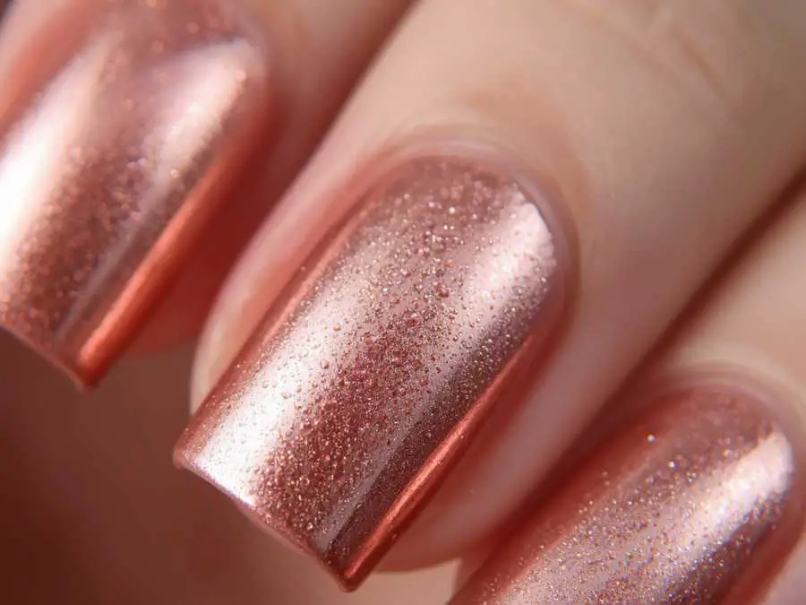 rose-gold-shimmer-nails
