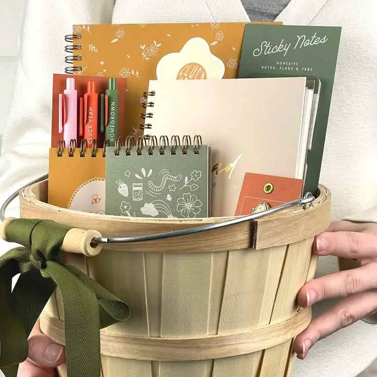 work-from-home-basket-diy-father's-day-gift-basket