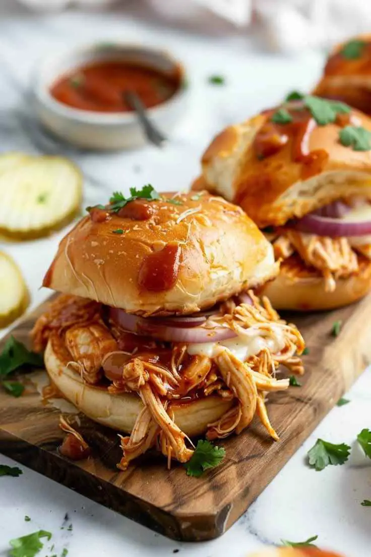bbq-chicken-sliders-lunch-ideas-for-school