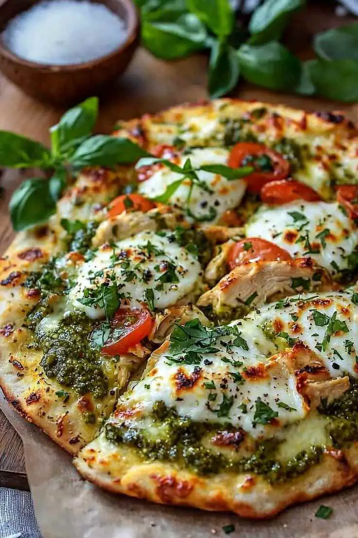 chicken-pesto-flatbread
