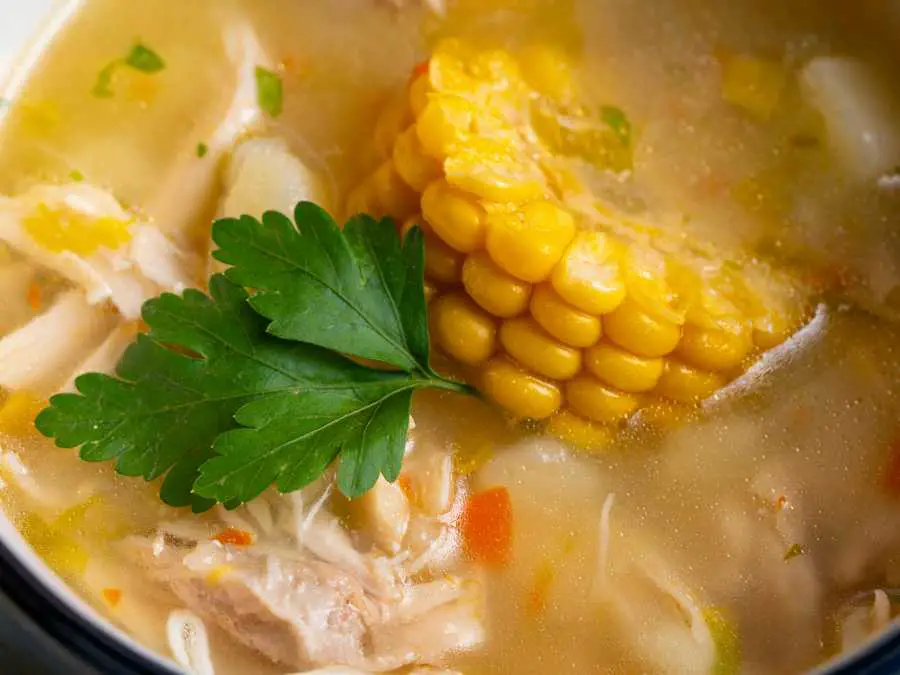 lentil-soup-with-chicken-protein-lunch-ideas