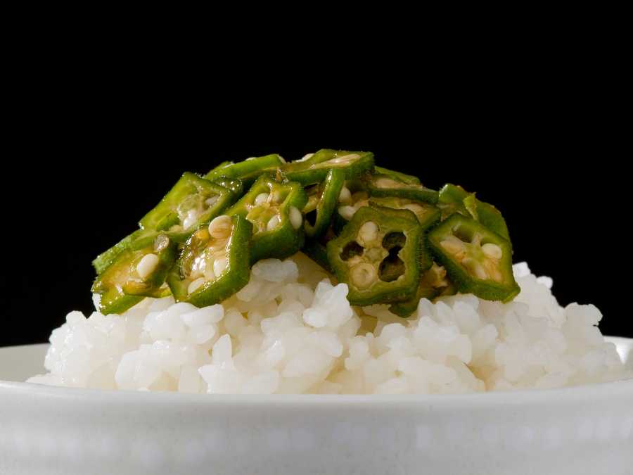 okra-and-rice-combo