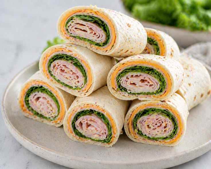 turkey-and-cheese-wraps-lunch-ideas-for-school