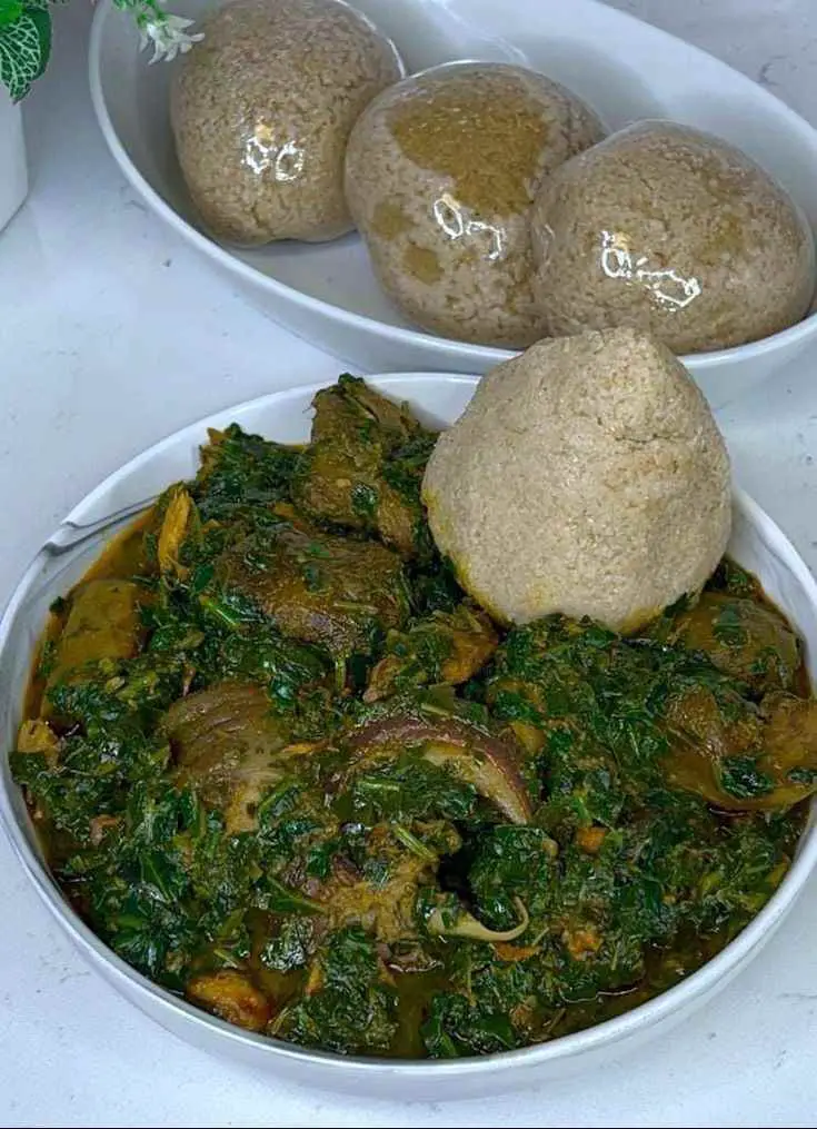 vegetable-soup-with-swallow