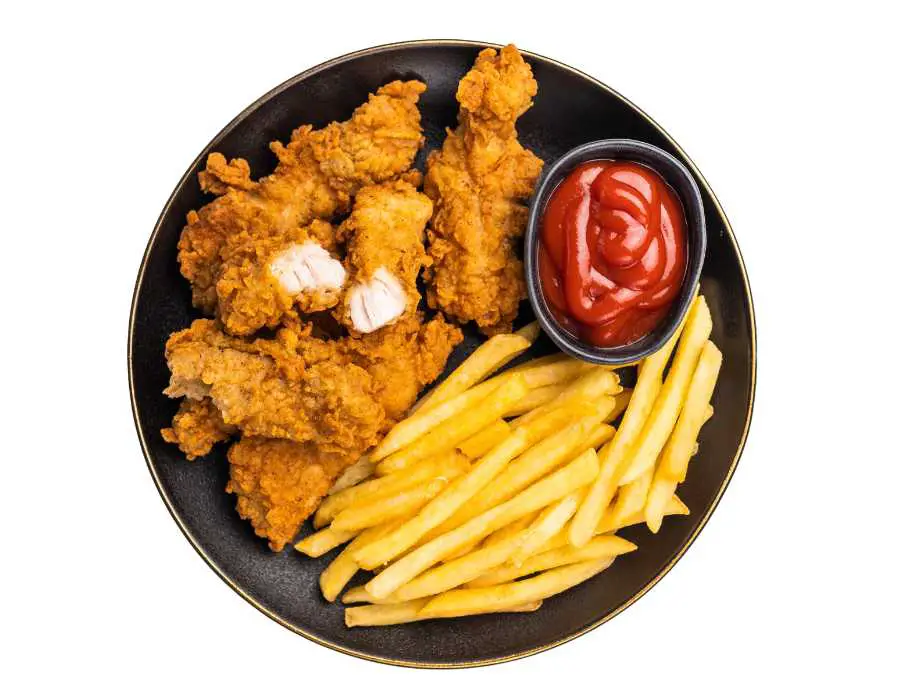 chicken-nuggets-with-sweet-potato-fries