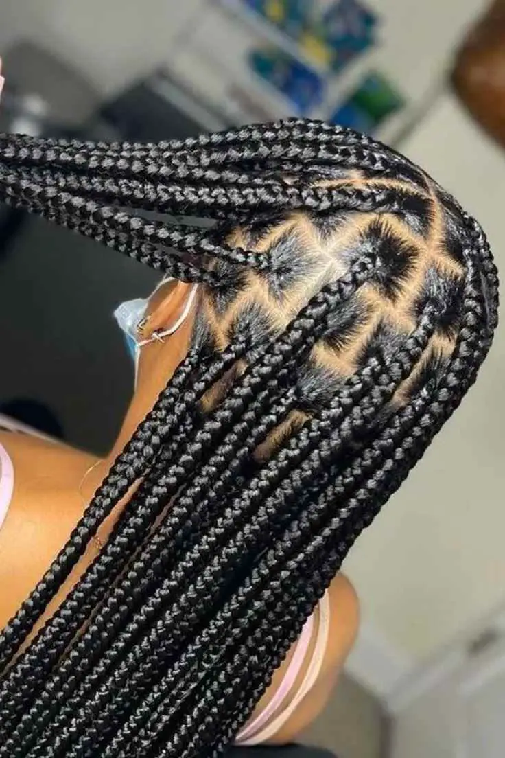 classic-box-braid-cute-and-quick-braid-hairstyle-with-weave