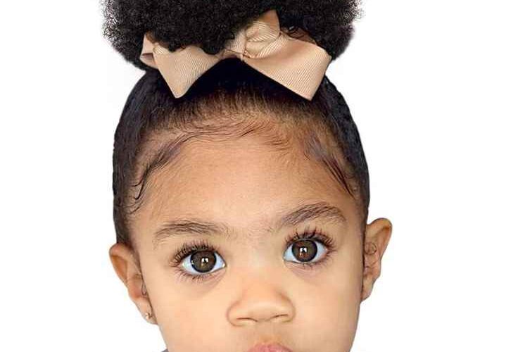 29 Baby girl hairstyles for 4c short hair