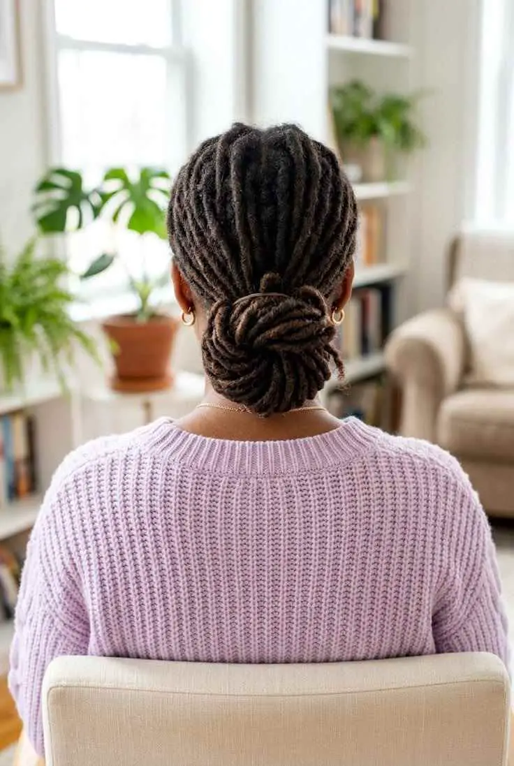 low-bun-breadlock-female-dreadlock-style