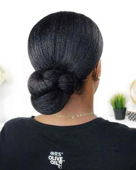 low-bun