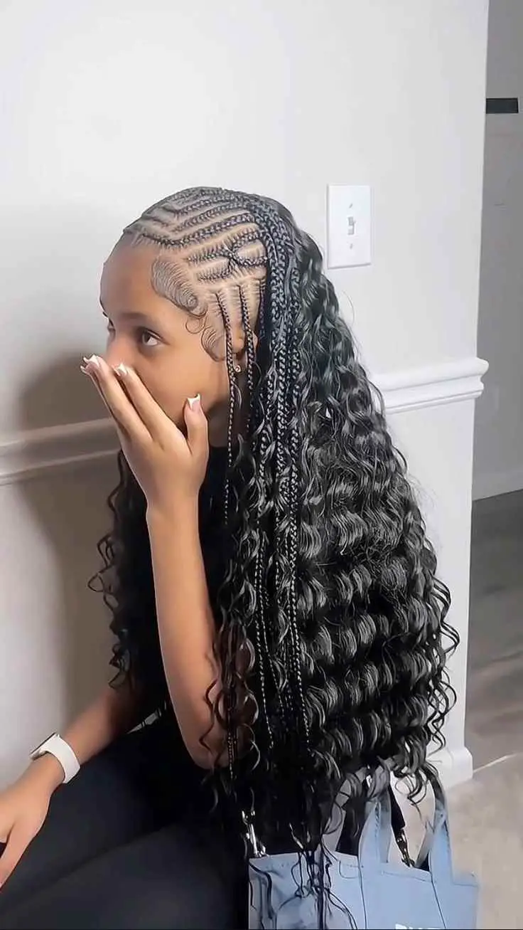 waterfall-braid-back-to-school-hairstyle-ideas